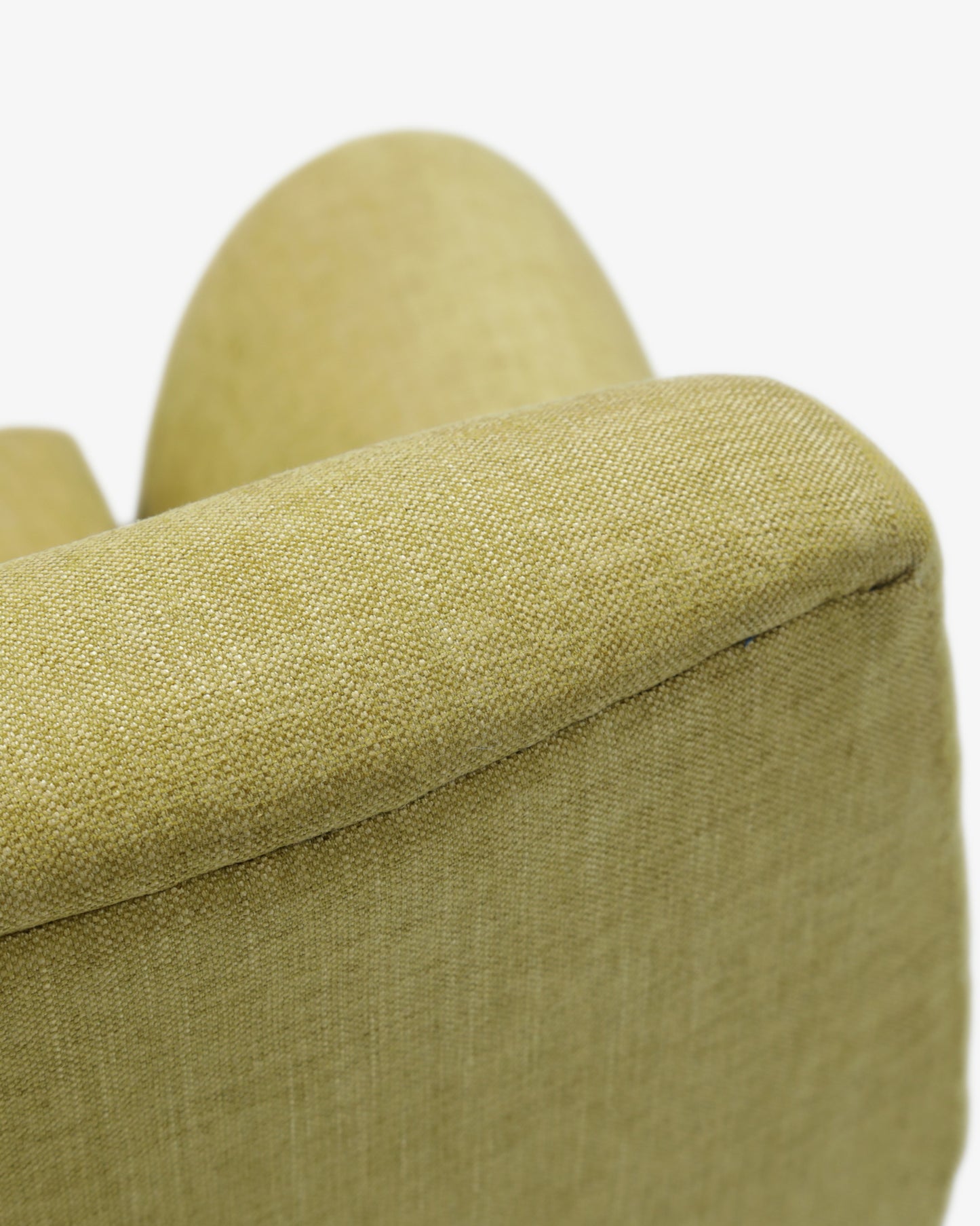 Coppia poltrone anni 50 senape reinterpretato t r  i p l e f