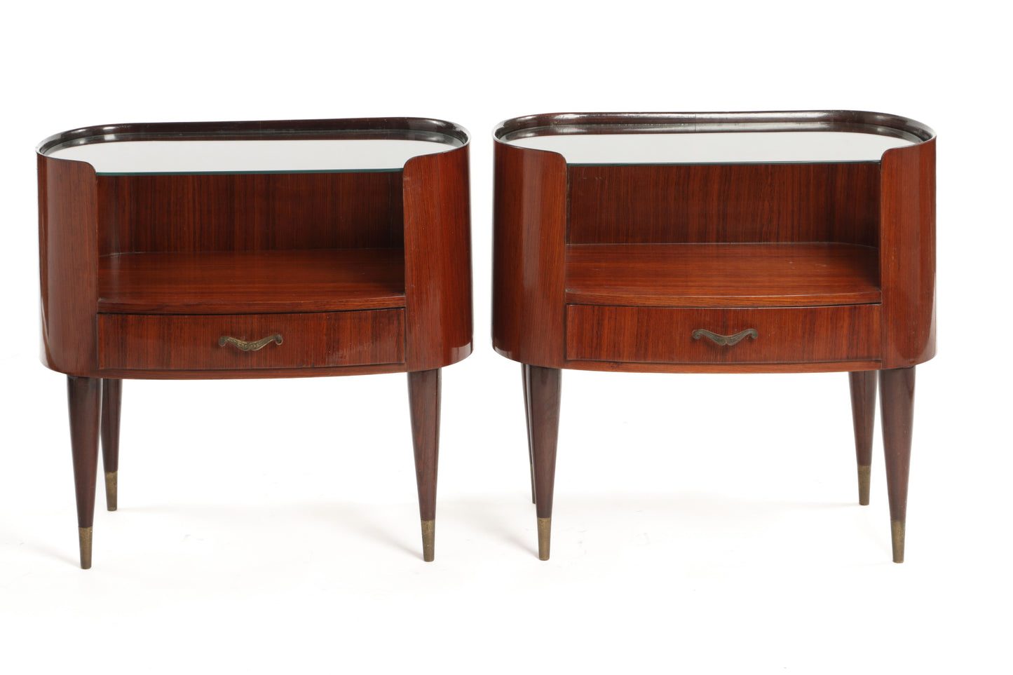 Pair of Paolo Buffa bedside tables from the 50s