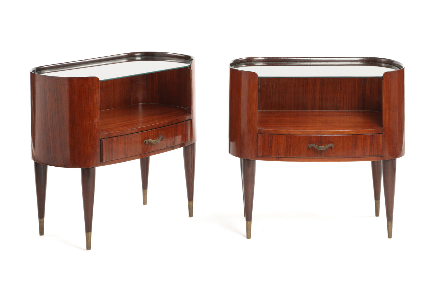 Pair of Paolo Buffa bedside tables from the 50s