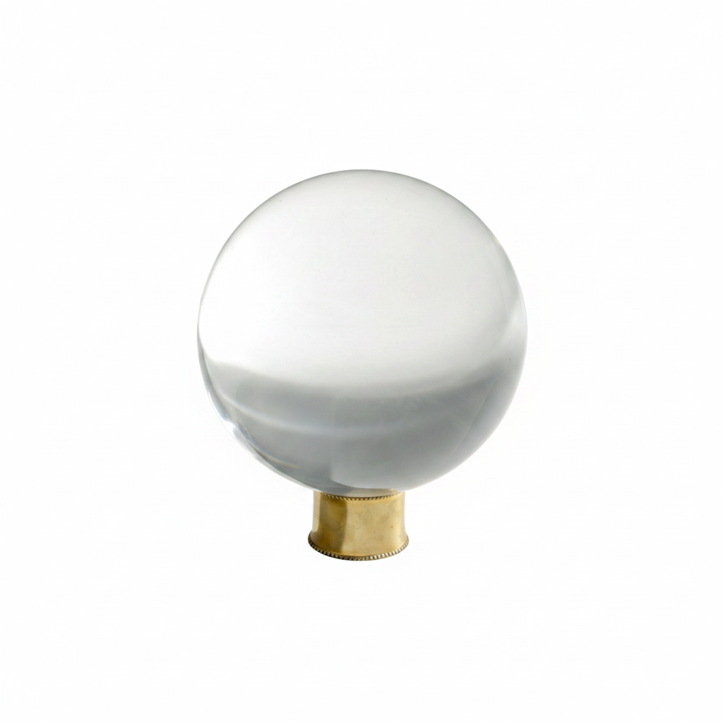 Coppia Sfere in plexigalss anni 70