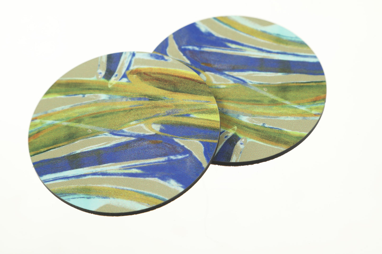 Set of 8 coasters "The Avocado Collection"