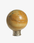 Gray marble sphere