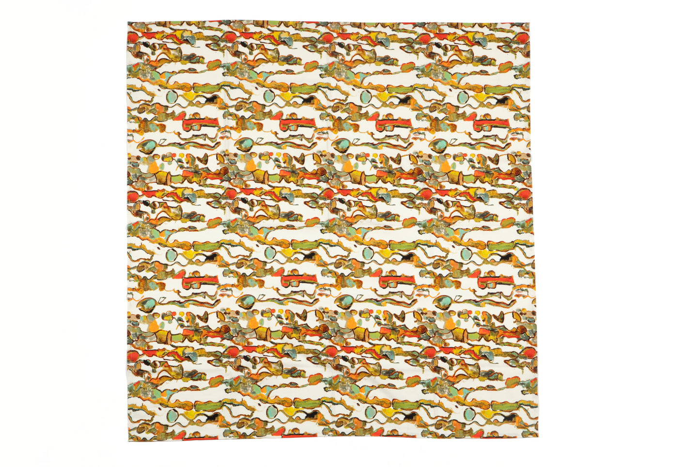 Stromboli Rectangular Printed Linen Tablecloth Luisa Longo 