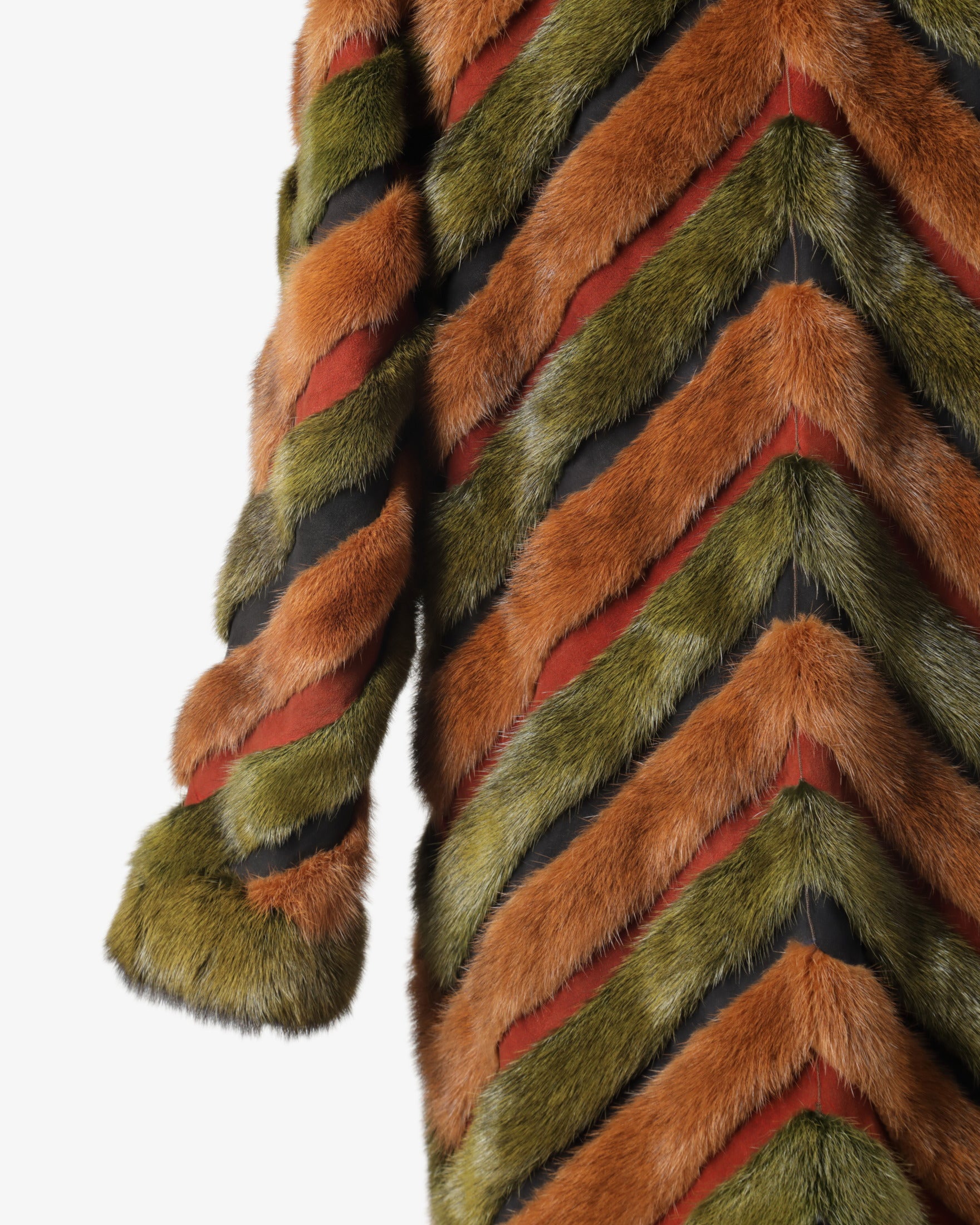 Pelliccia double face attribuibile a Christian Dior anni 80