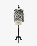 Furstenberg black and white sequined flower jacket