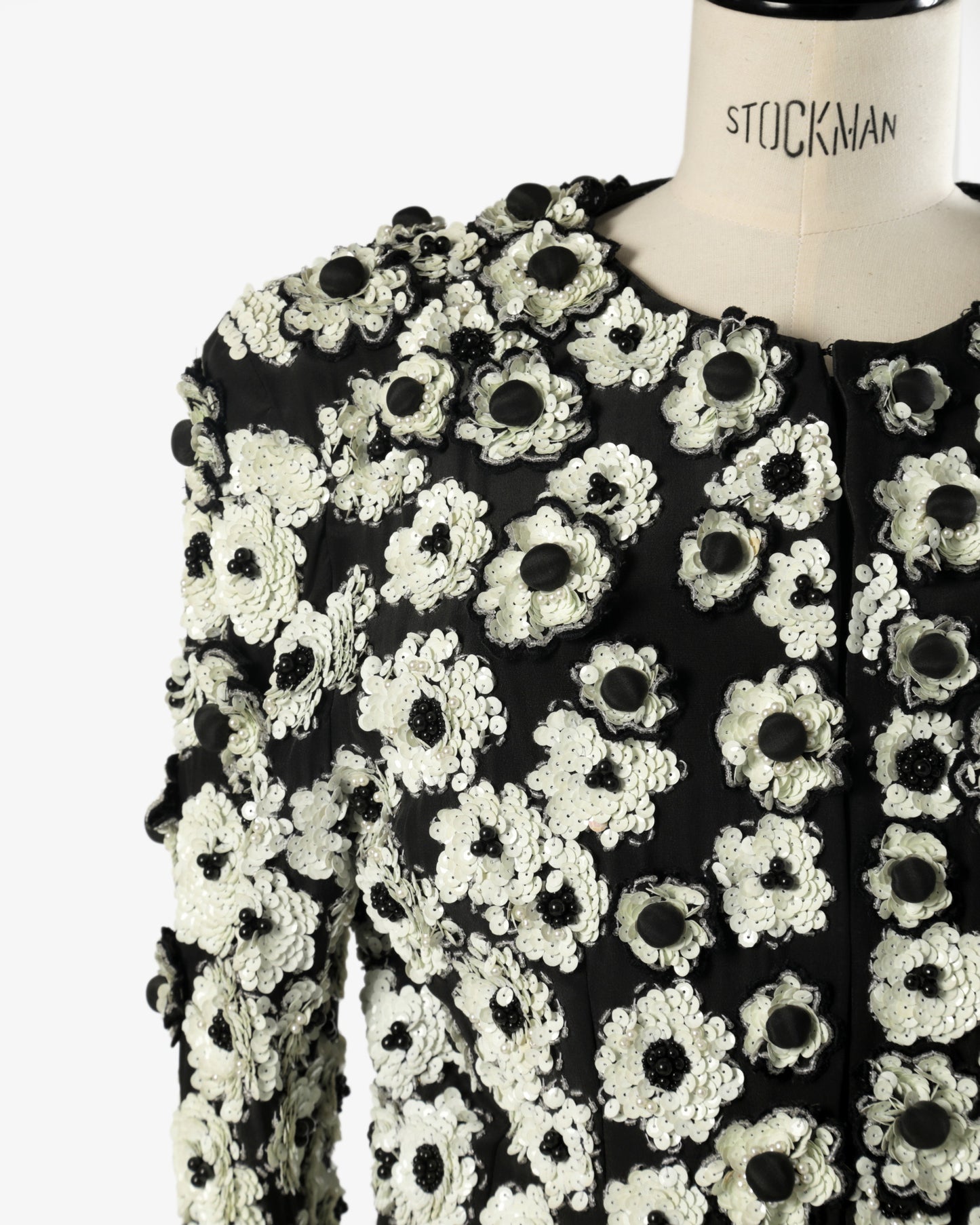 Giacca paillettes Egon von Furstenberg anni 80