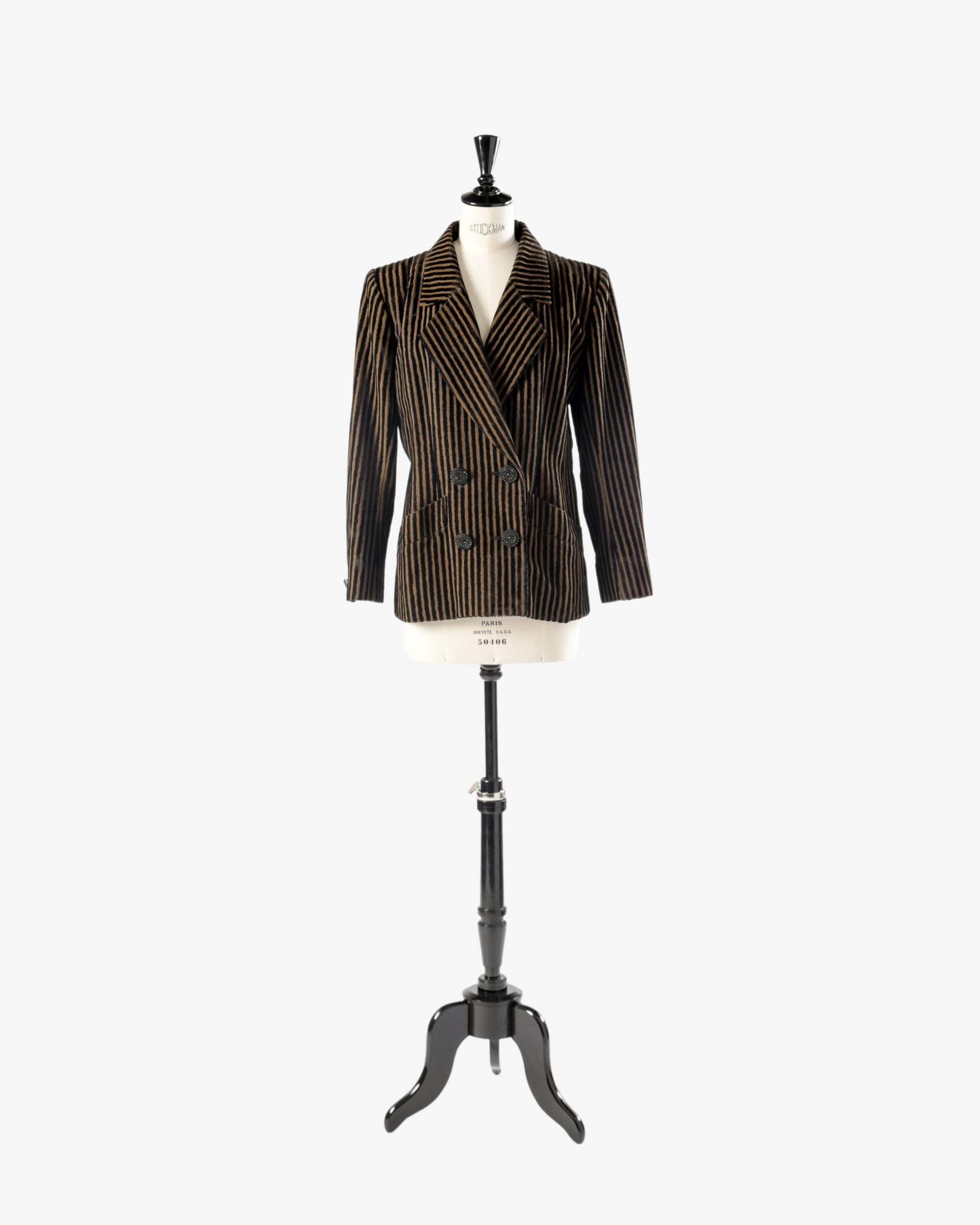 Blazer doppiopetto Yves Saint Laurent anni 80