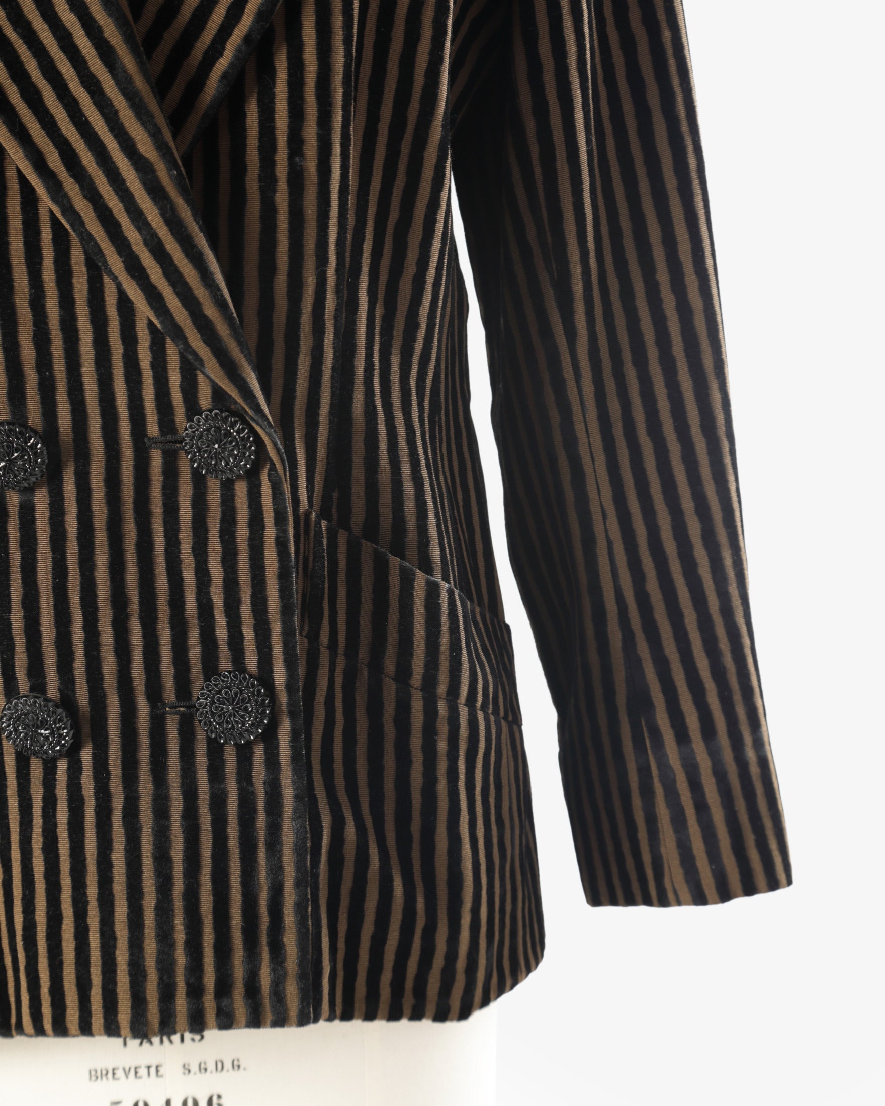 Yves Saint Laurent double-breasted blazer from the 1980s