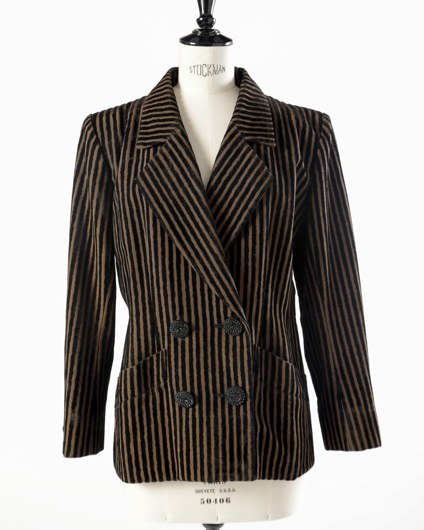 Blazer doppiopetto Yves Saint Laurent anni 80