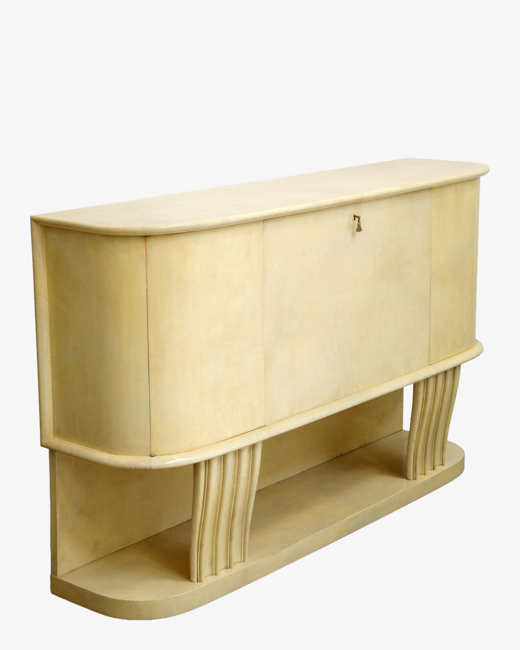 Parchment mobile bar Osvaldo Borsani circa 1940