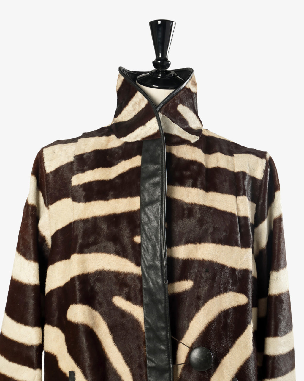 Cappotto lungo zebra anni 70