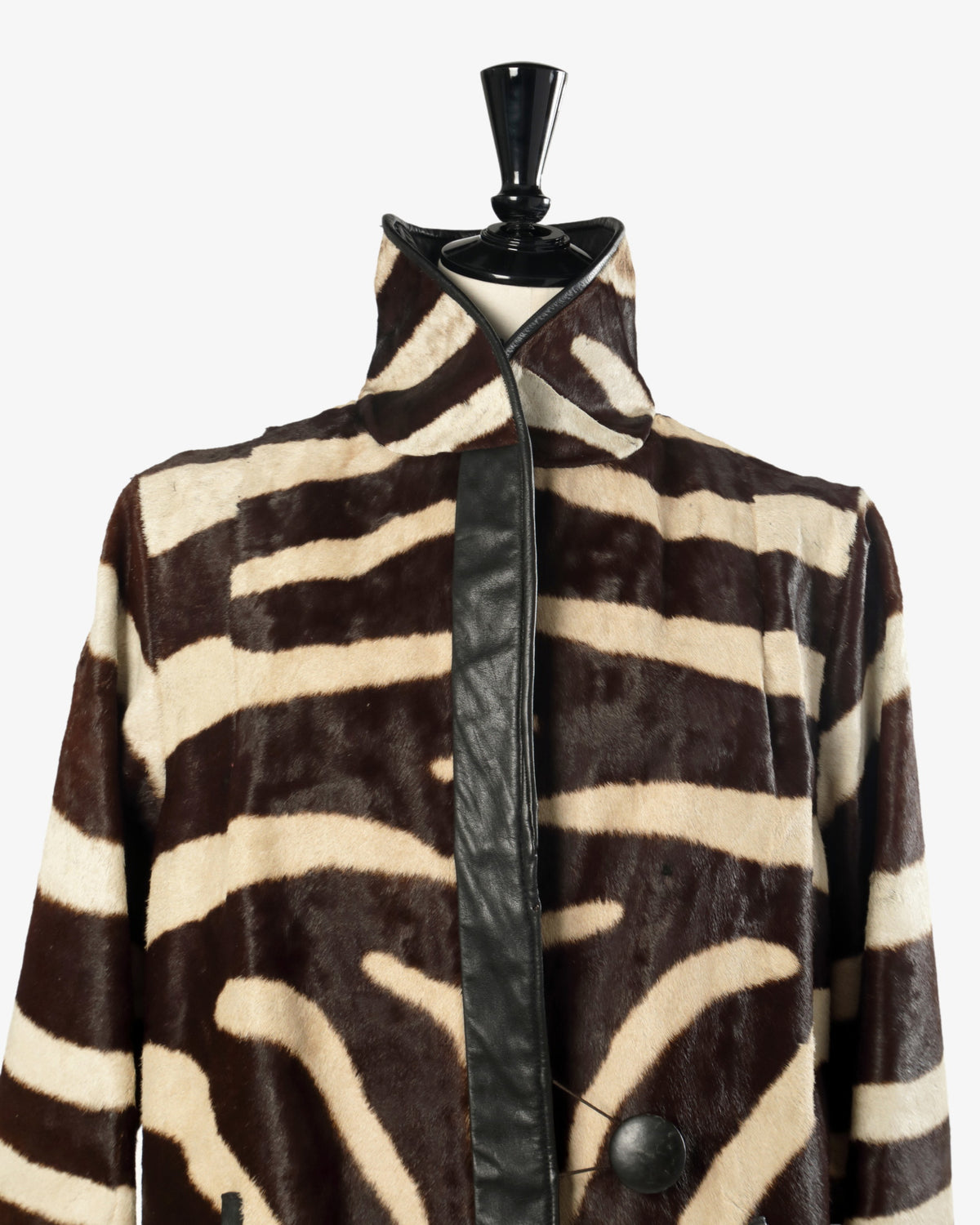 Cappotto lungo zebra anni 70