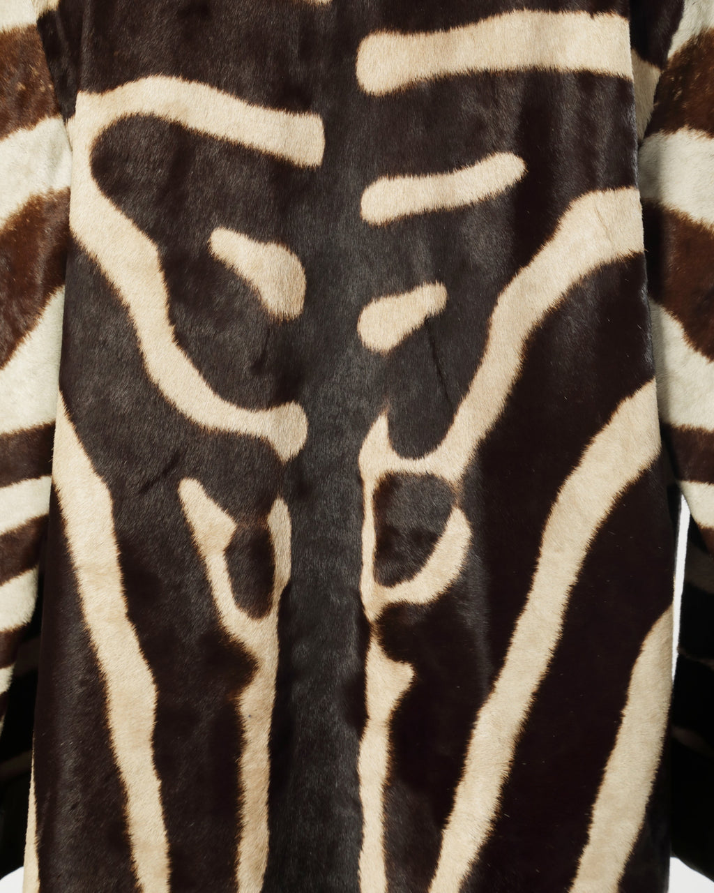 Cappotto lungo zebra anni 70
