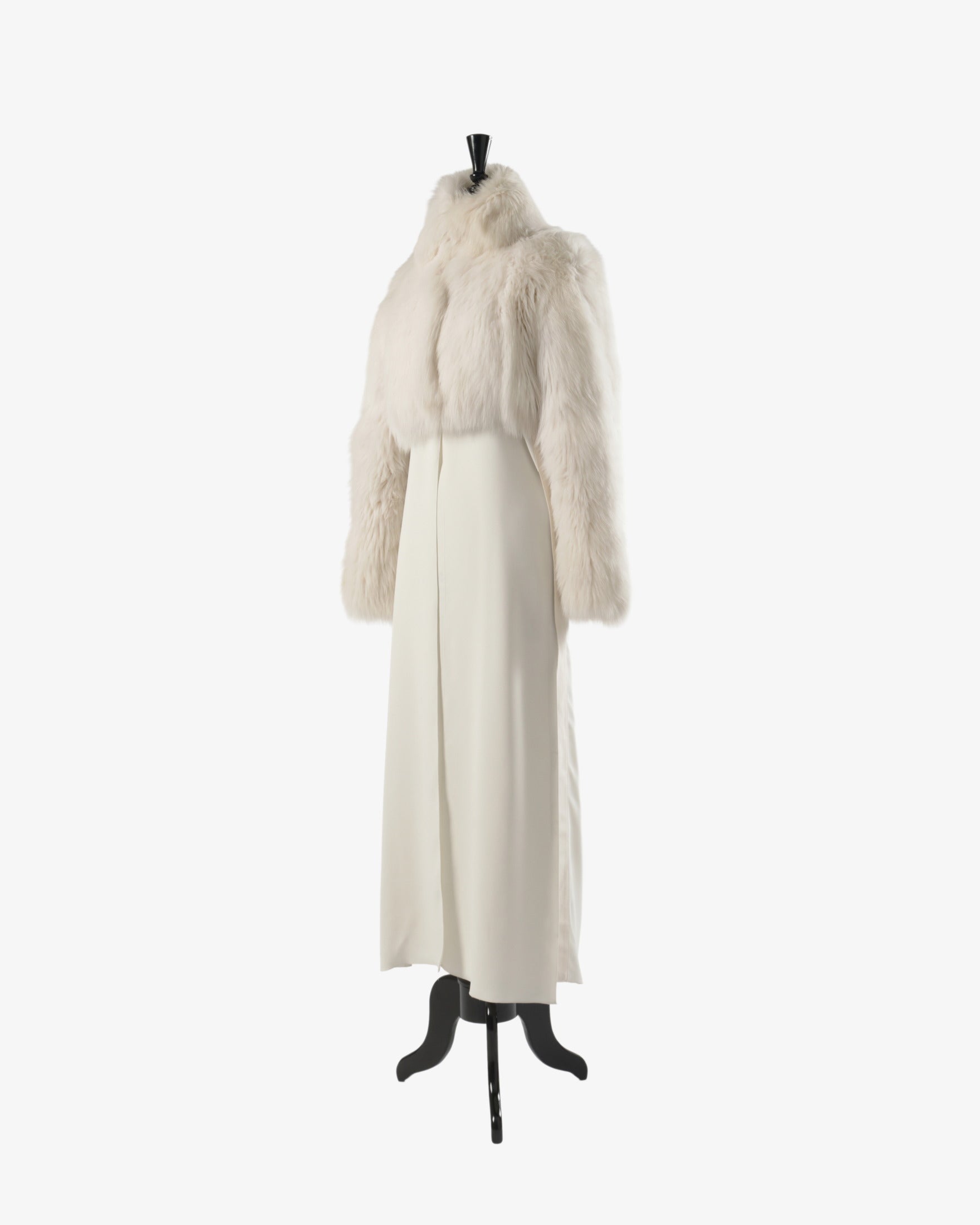 Fendi fox bolero knitted in the early 2000s