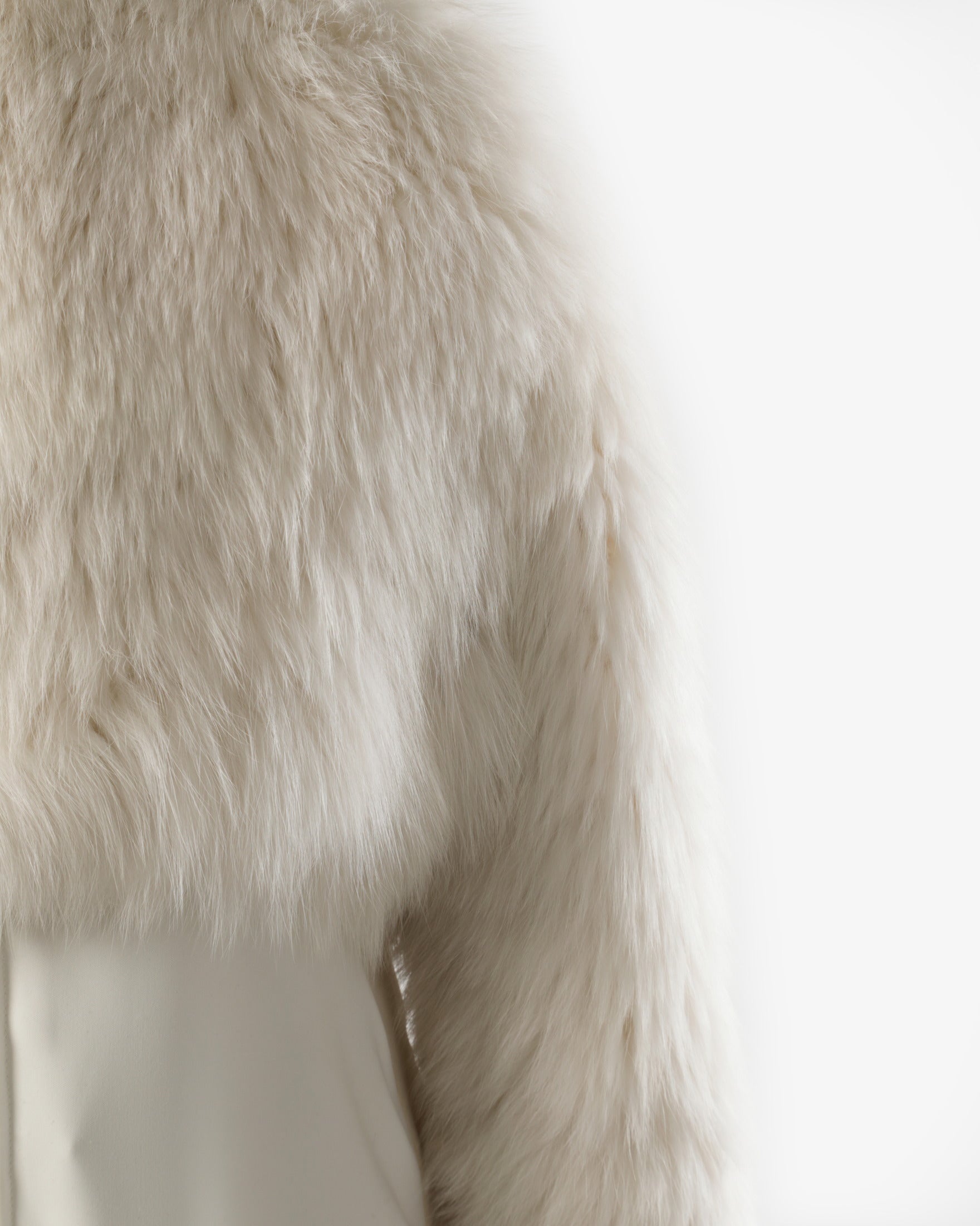 Fendi fox bolero knitted in the early 2000s