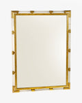 Seguso Mirror Murano Glass and Brass