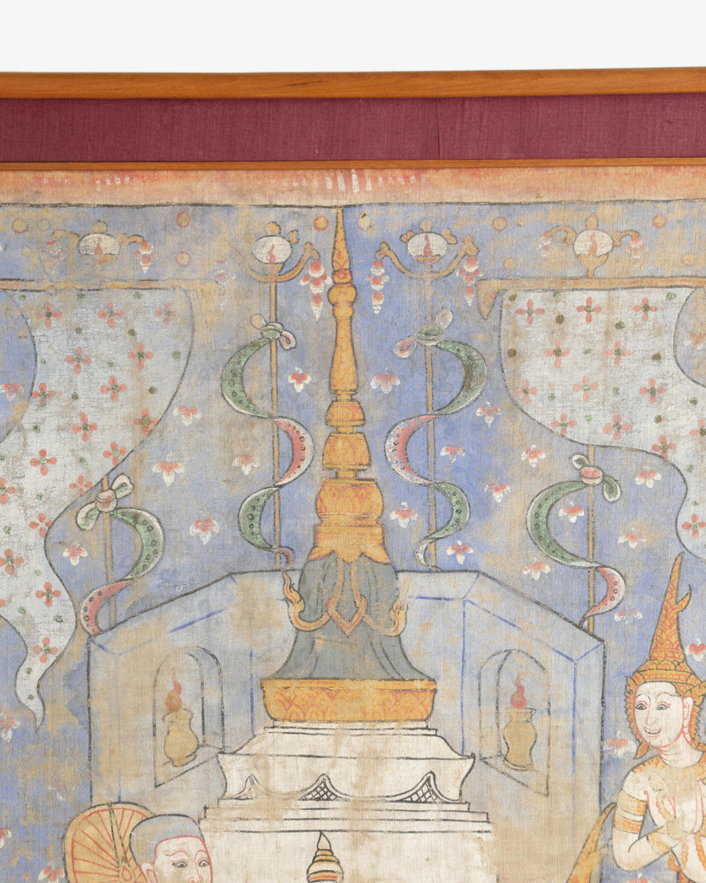 Dipinto tradizionale Thailandese metà XX secolo