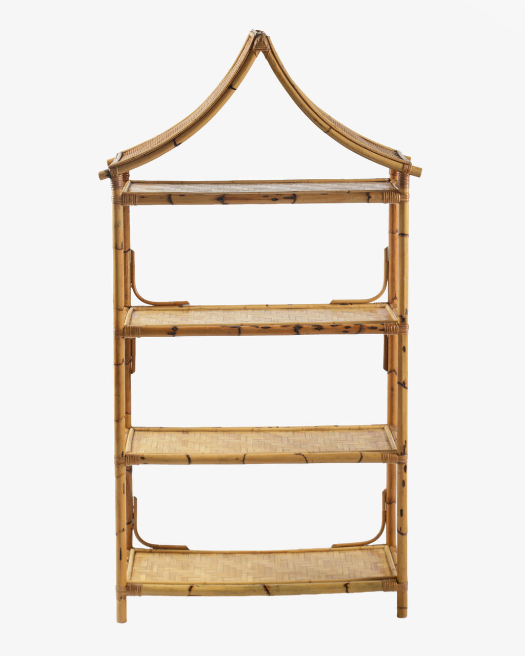 Libreria bamboo pagoda anni 70