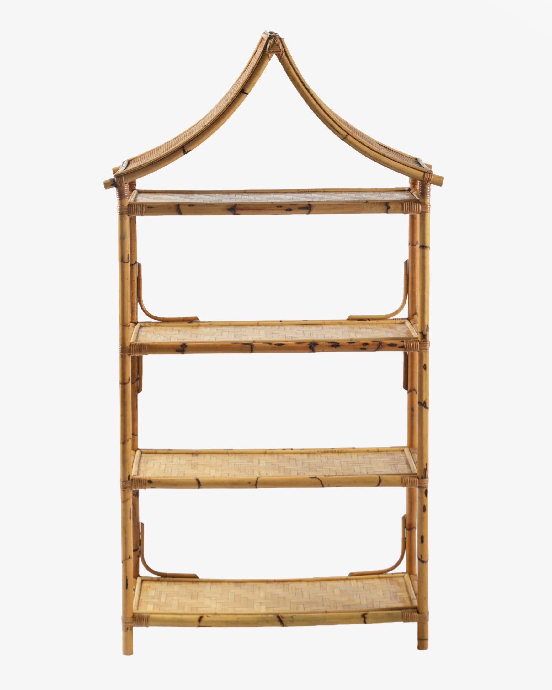 Libreria bamboo pagoda anni 70