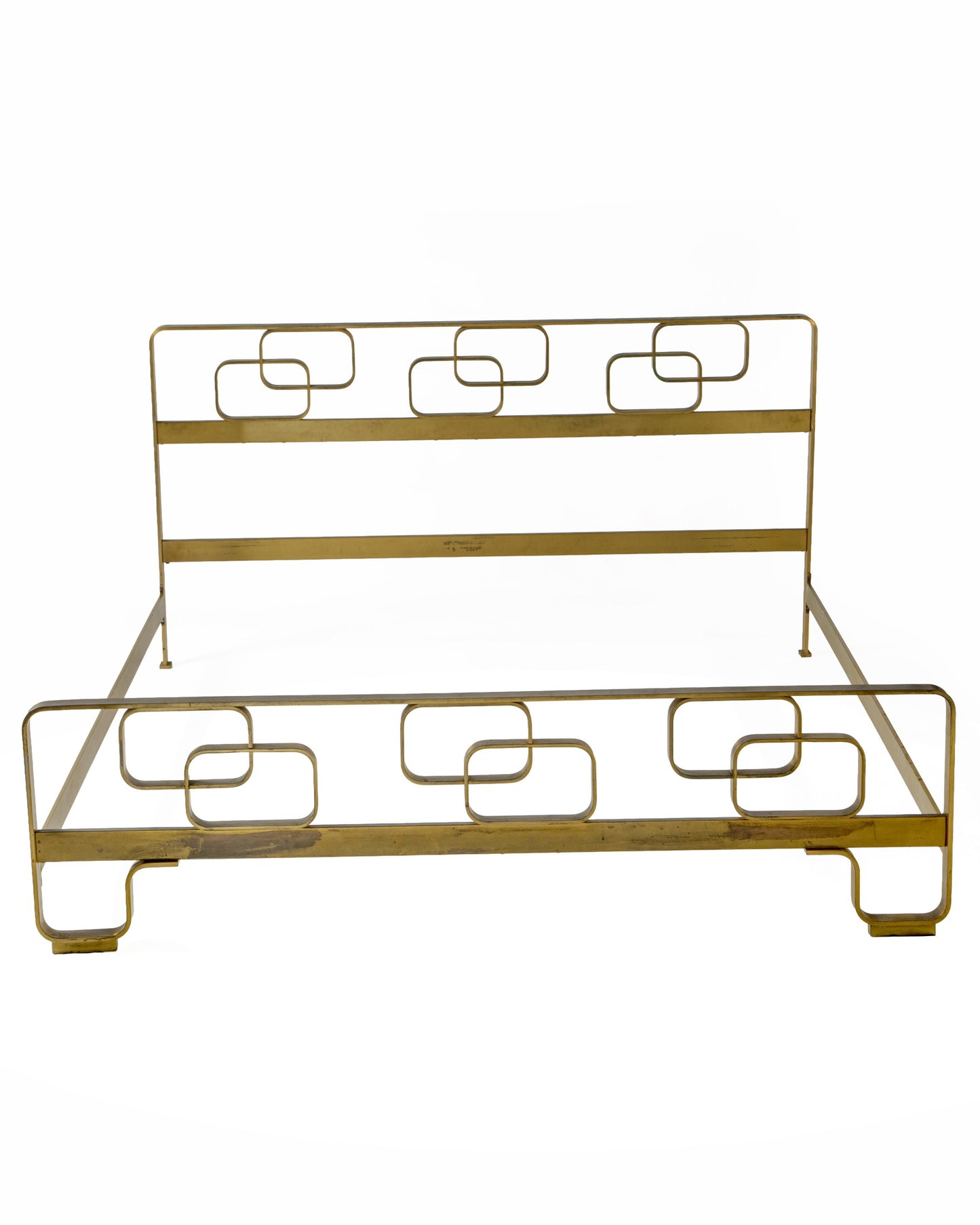 Giroletto ottone anni 70 Luciano Frigerio