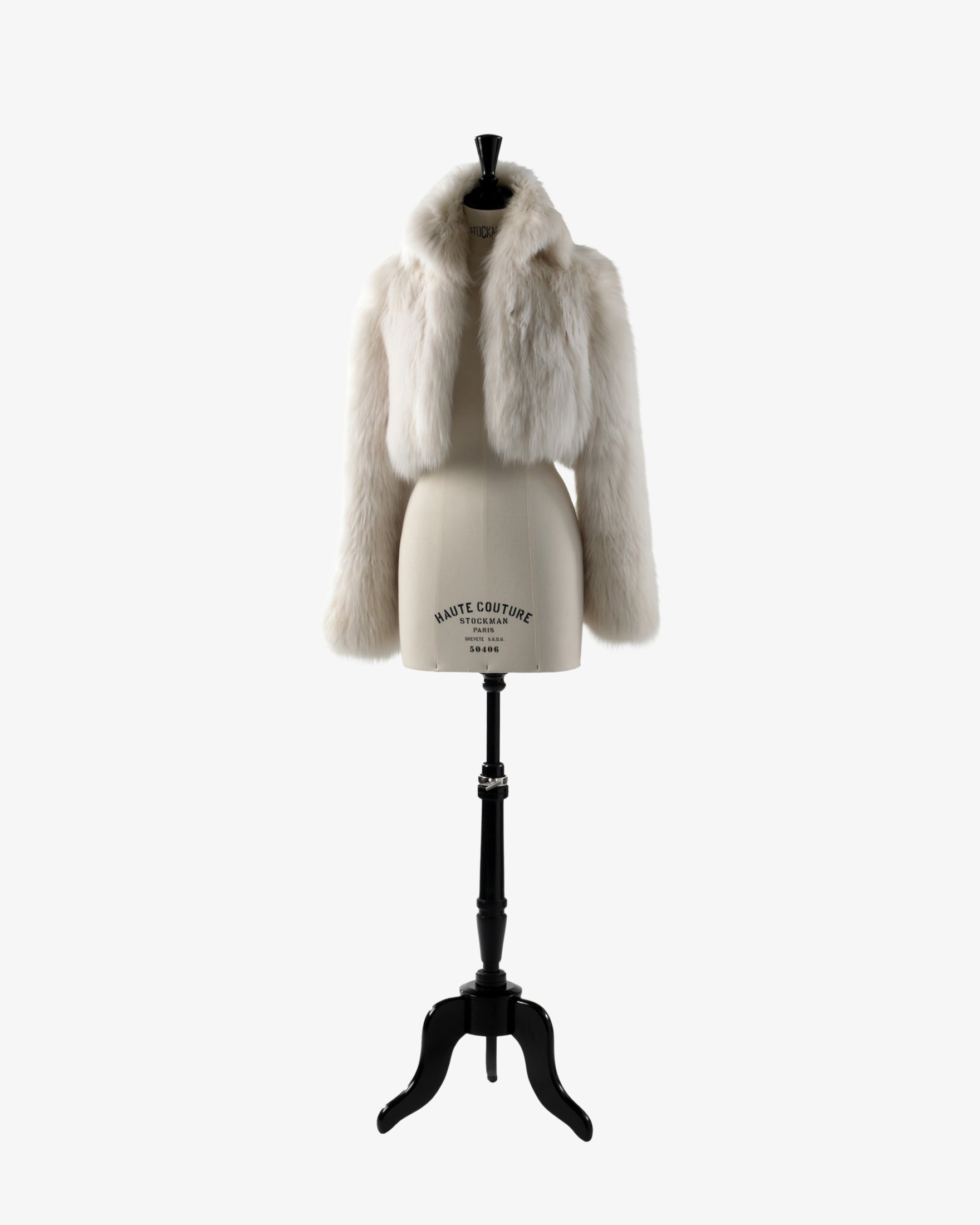 Fendi fox bolero knitted in the early 2000s