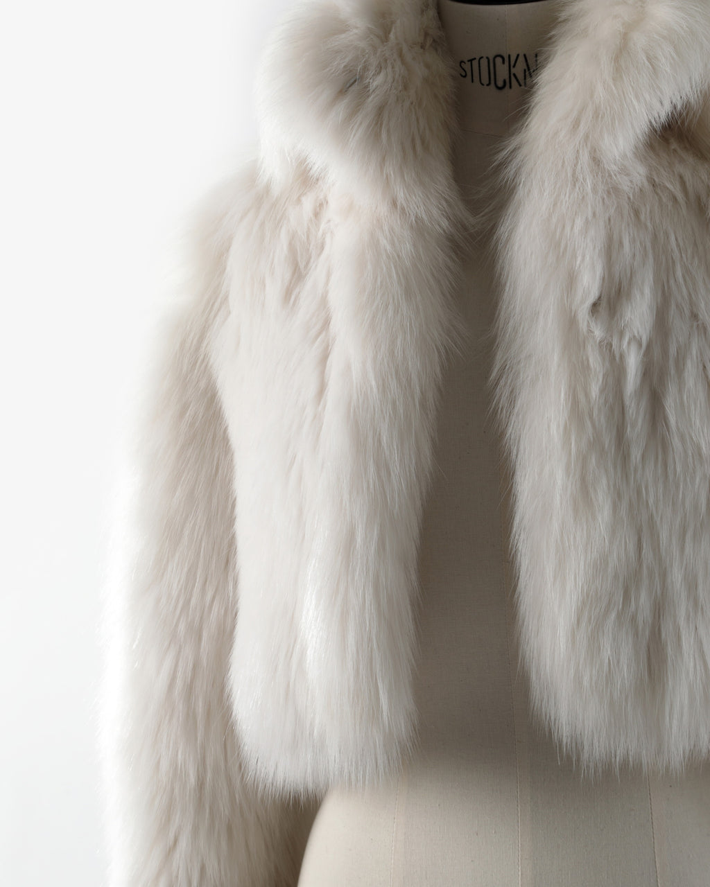 Fendi fox bolero knitted in the early 2000s