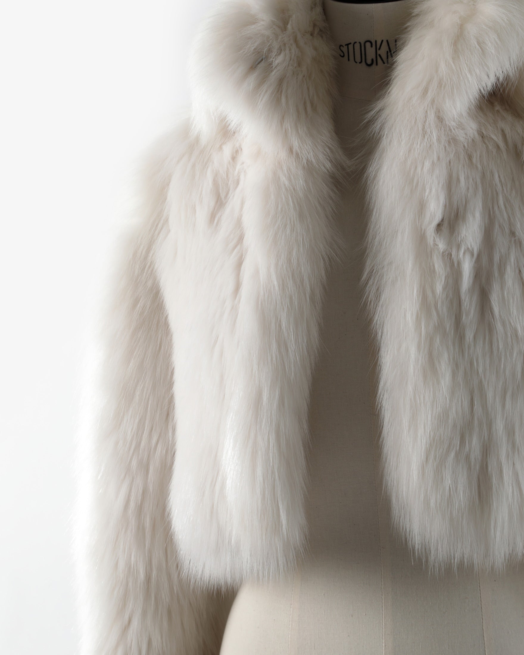 Fendi fox bolero knitted in the early 2000s