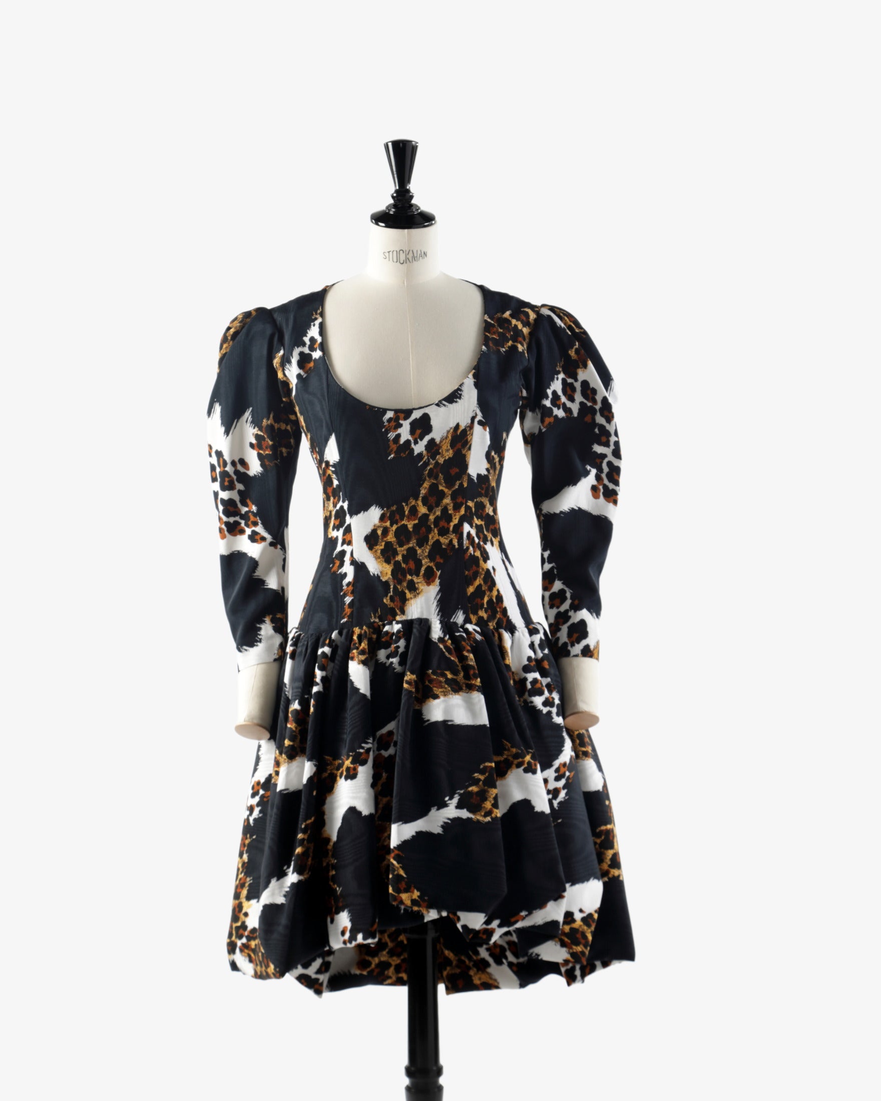 Yves Saint Laurent Rive Gauche 80s dress