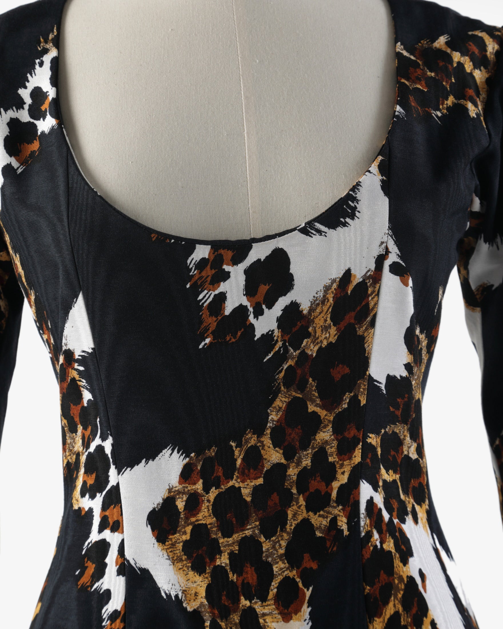 Yves Saint Laurent Rive Gauche 80s dress