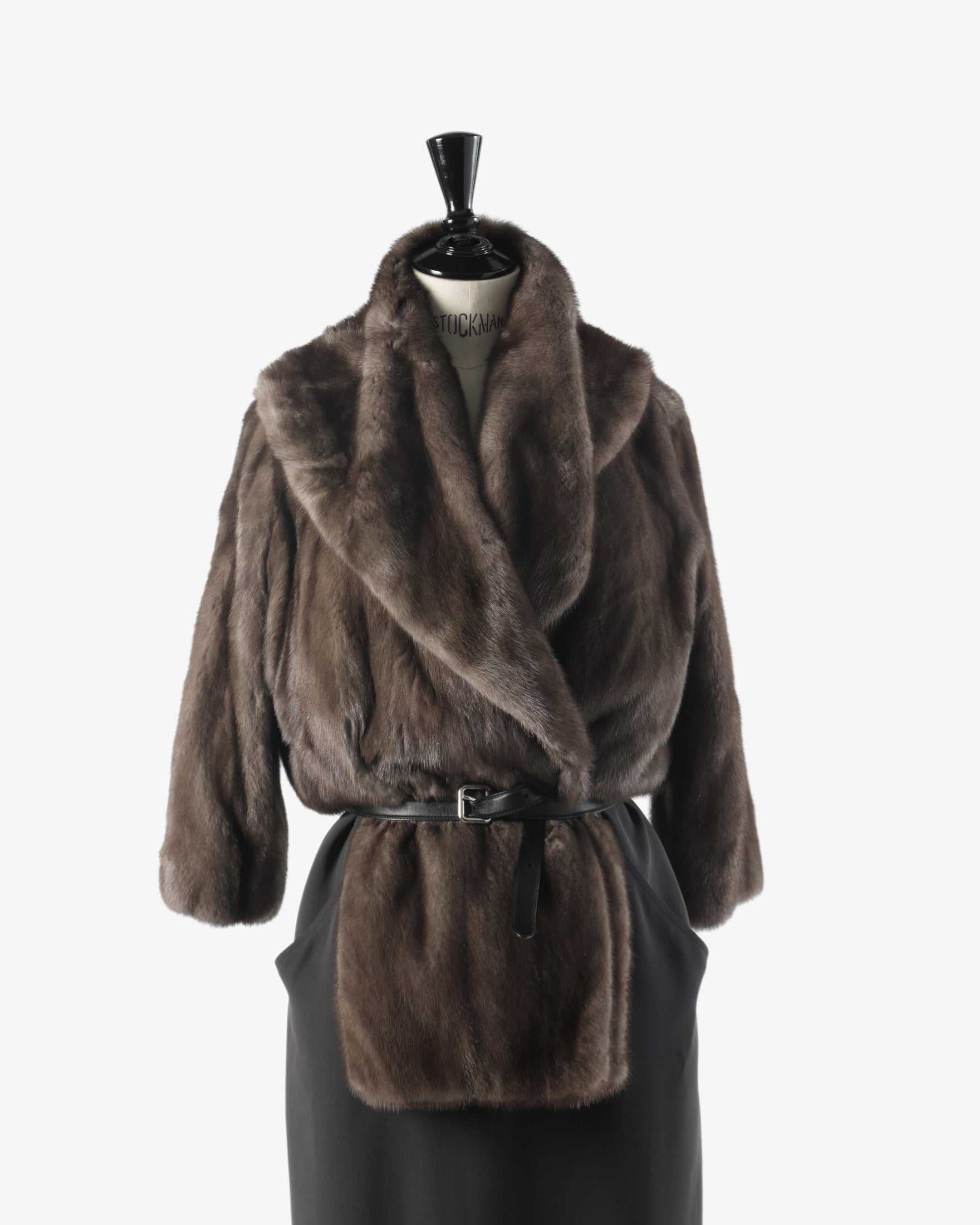 Fendi Short Mink Fur Coat