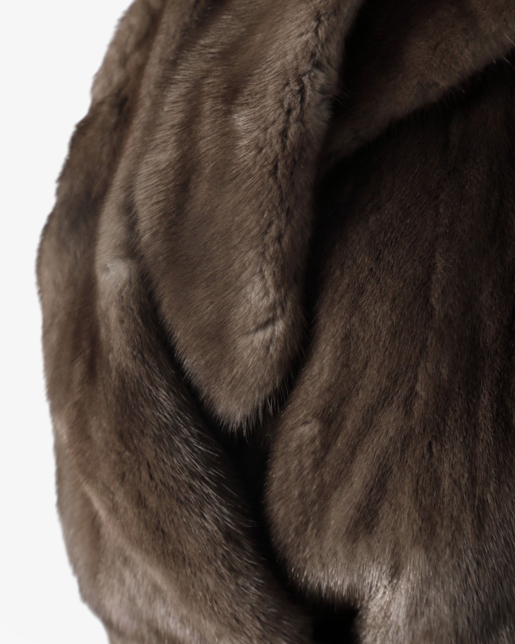 Fendi Short Mink Fur Coat