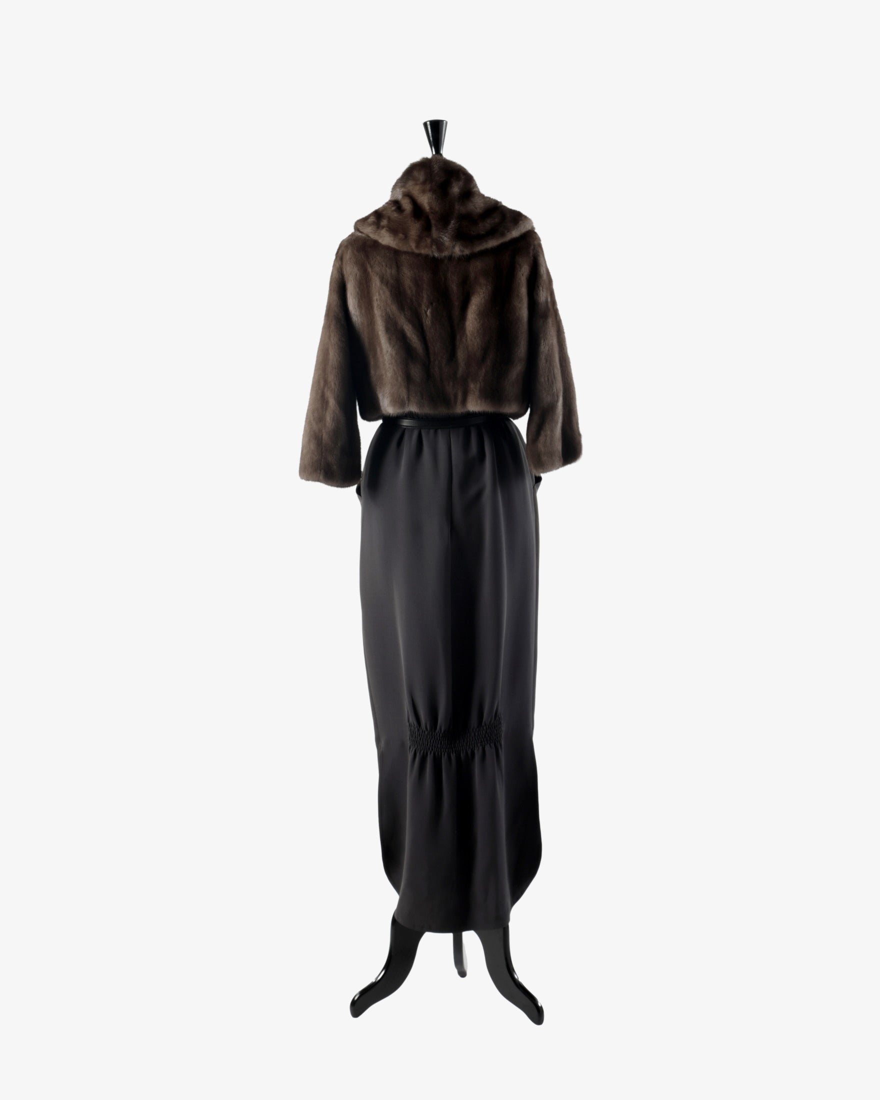 Fendi Short Mink Fur Coat