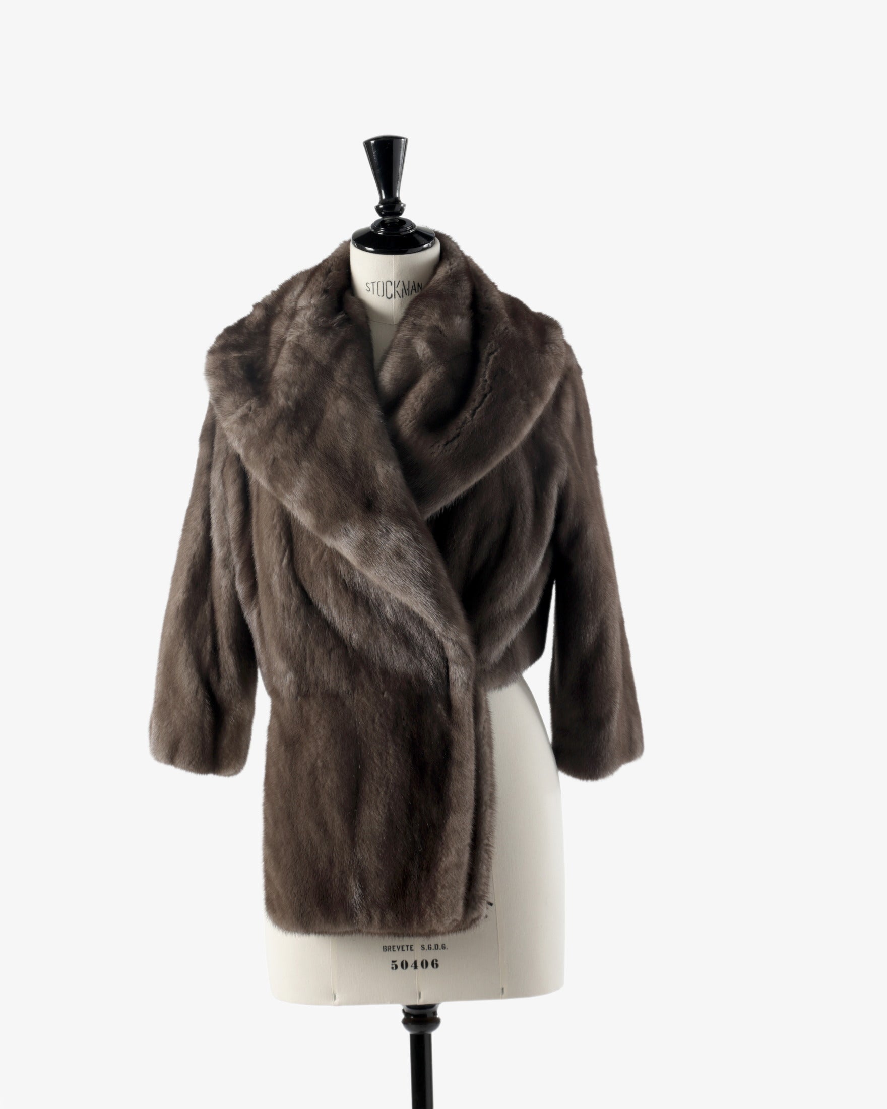 Fendi Short Mink Fur Coat