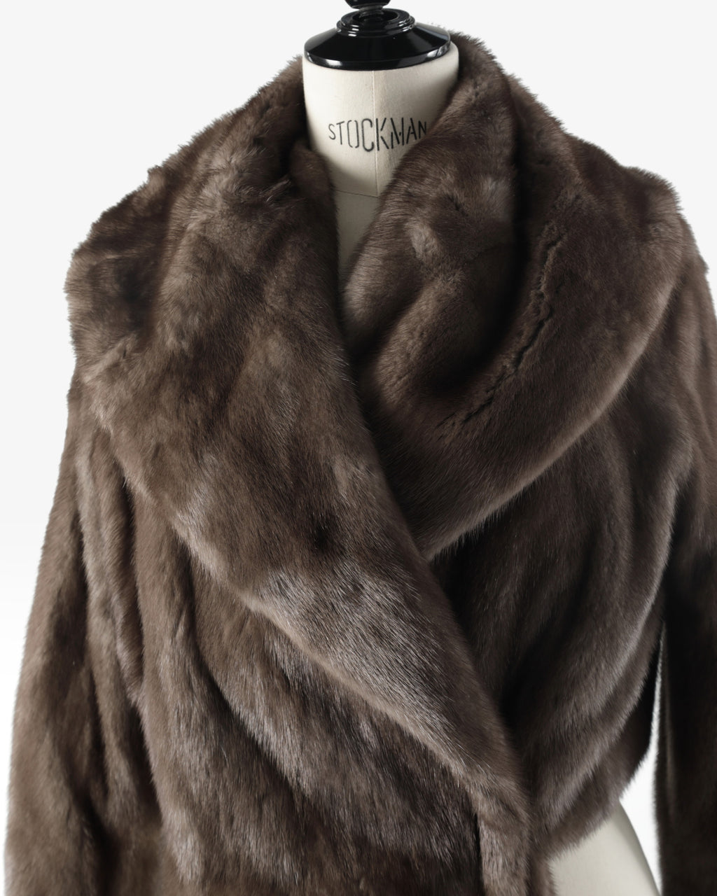 Fendi Short Mink Fur Coat