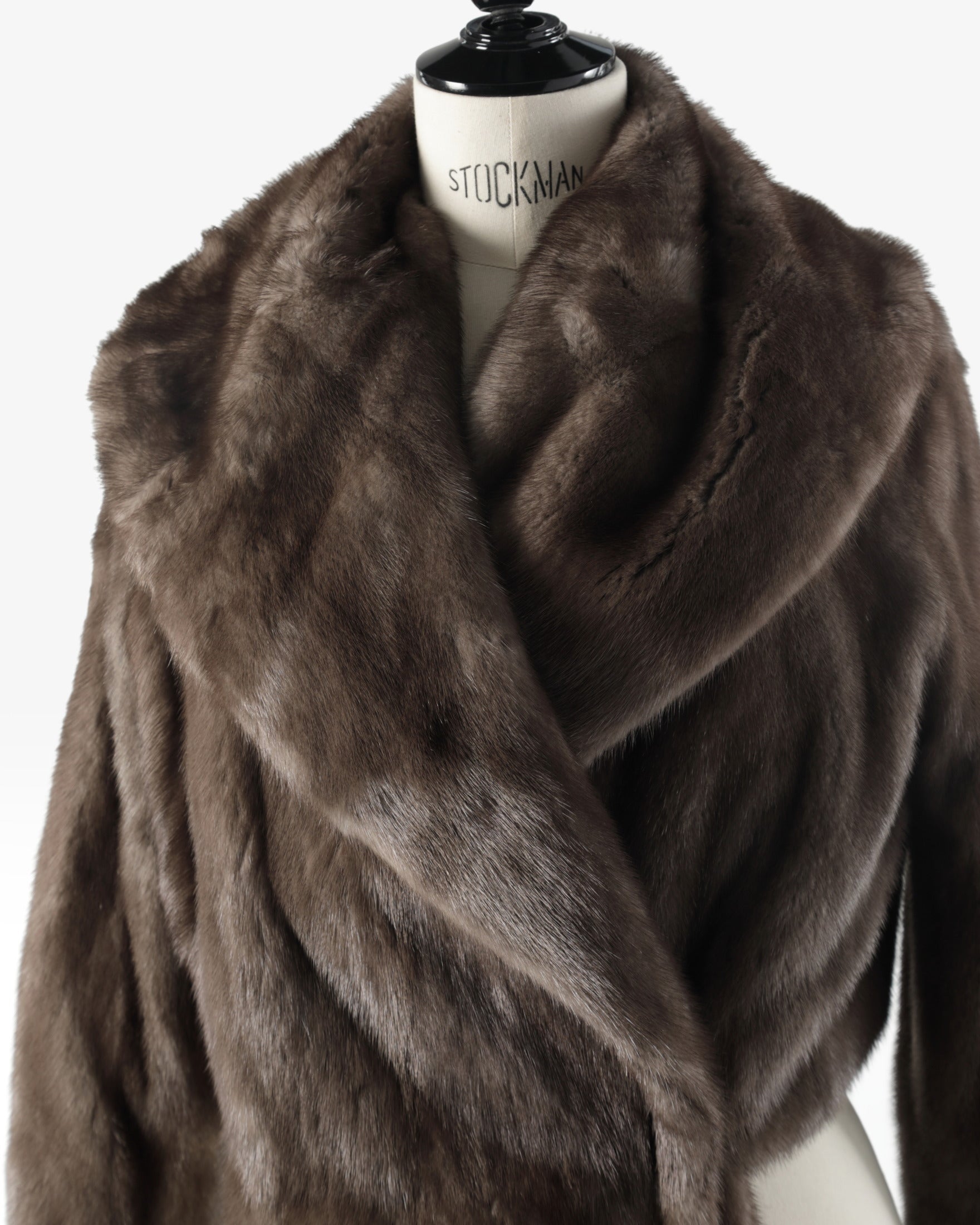 Fendi Short Mink Fur Coat