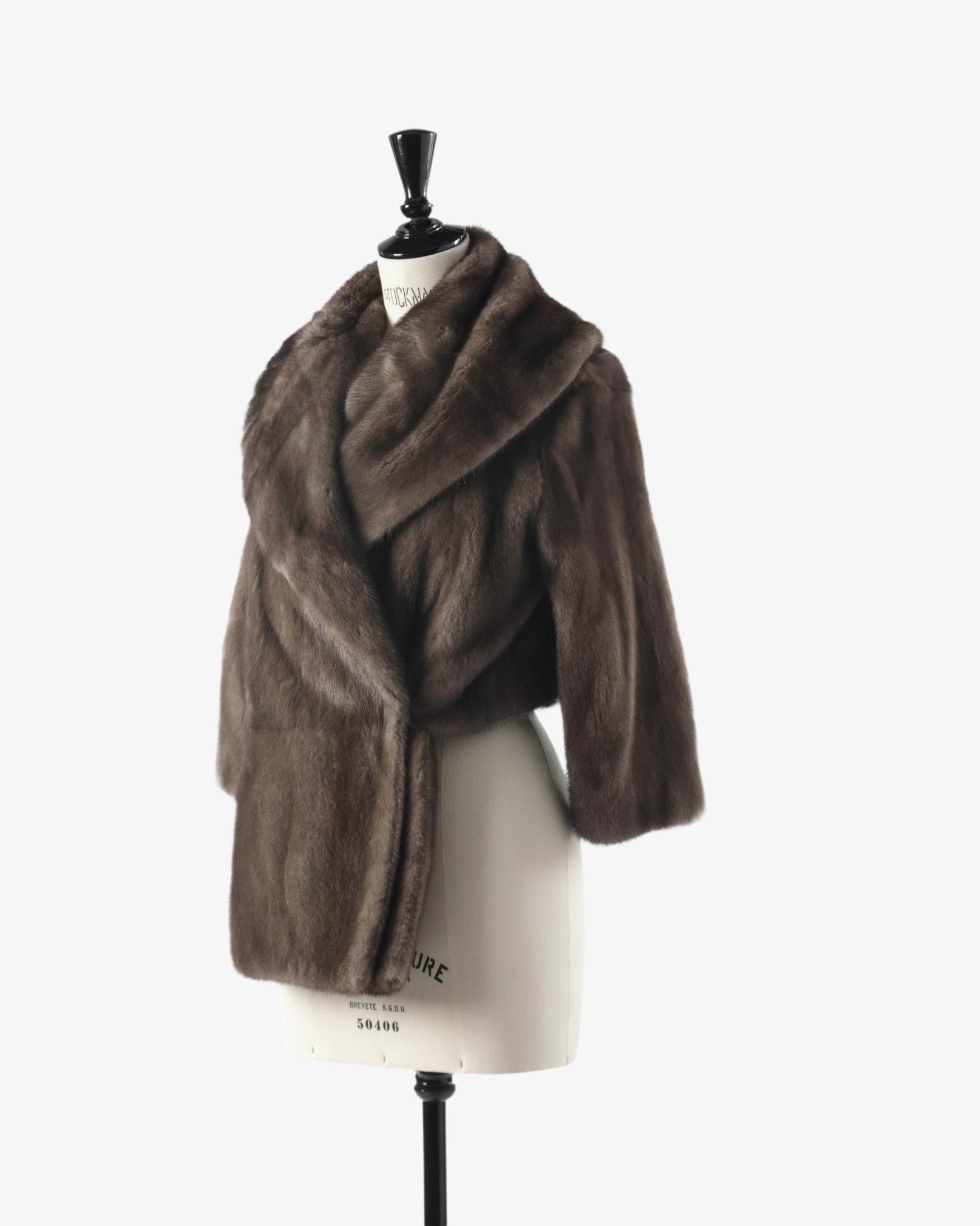 Fendi Short Mink Fur Coat