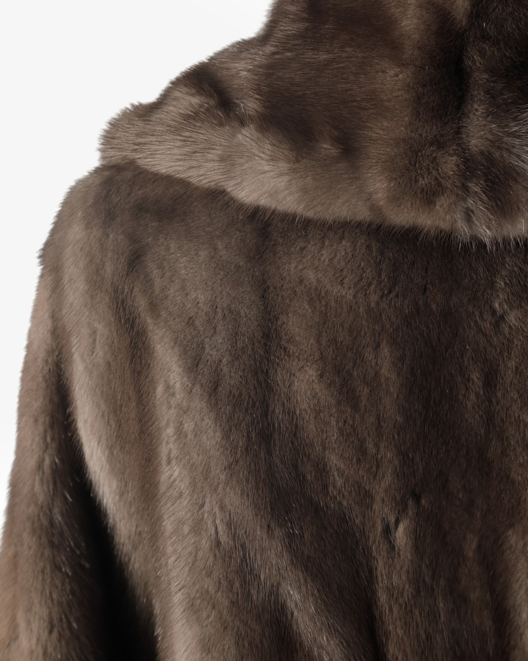 Fendi Short Mink Fur Coat