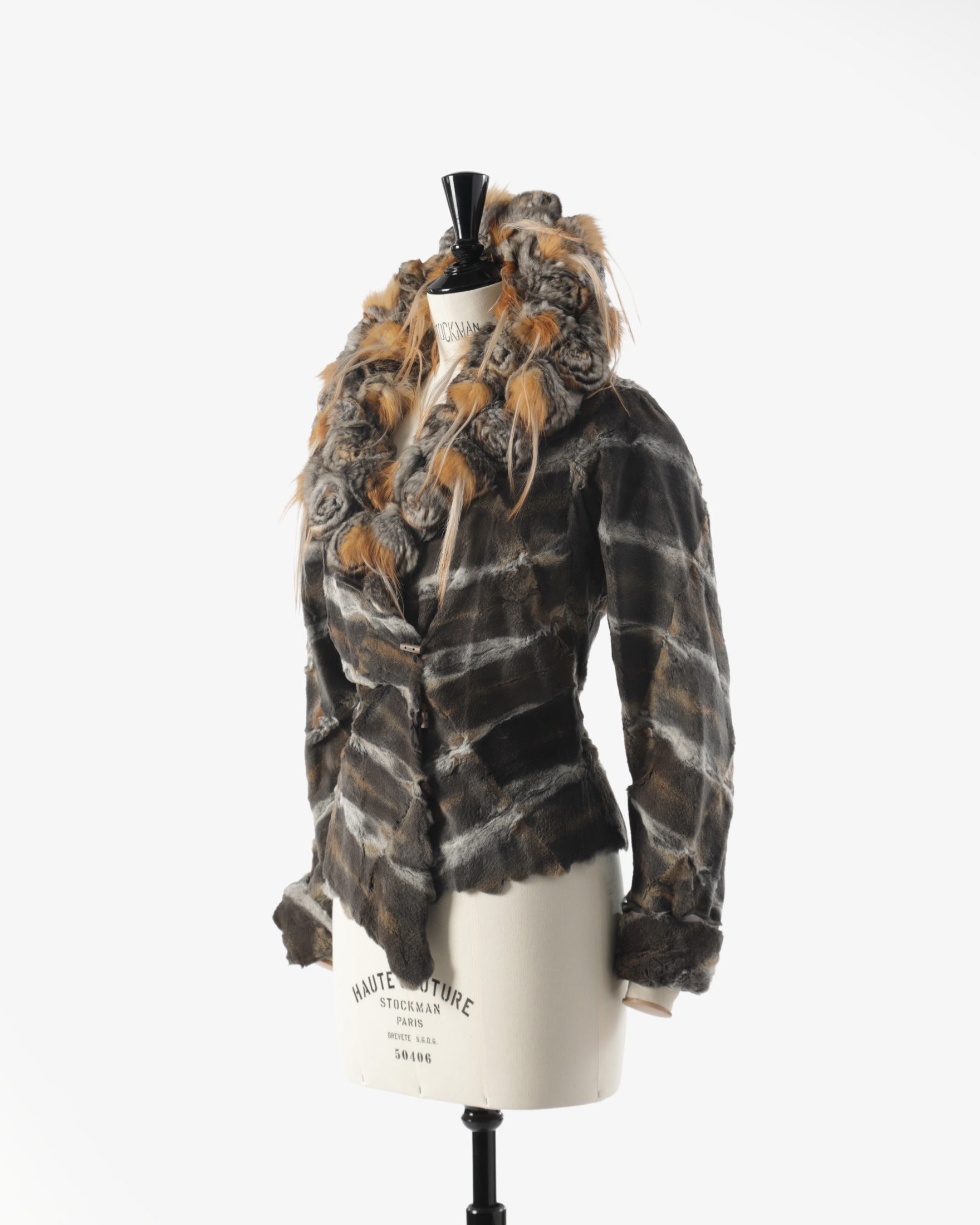 Fendi weasel shaved jacket