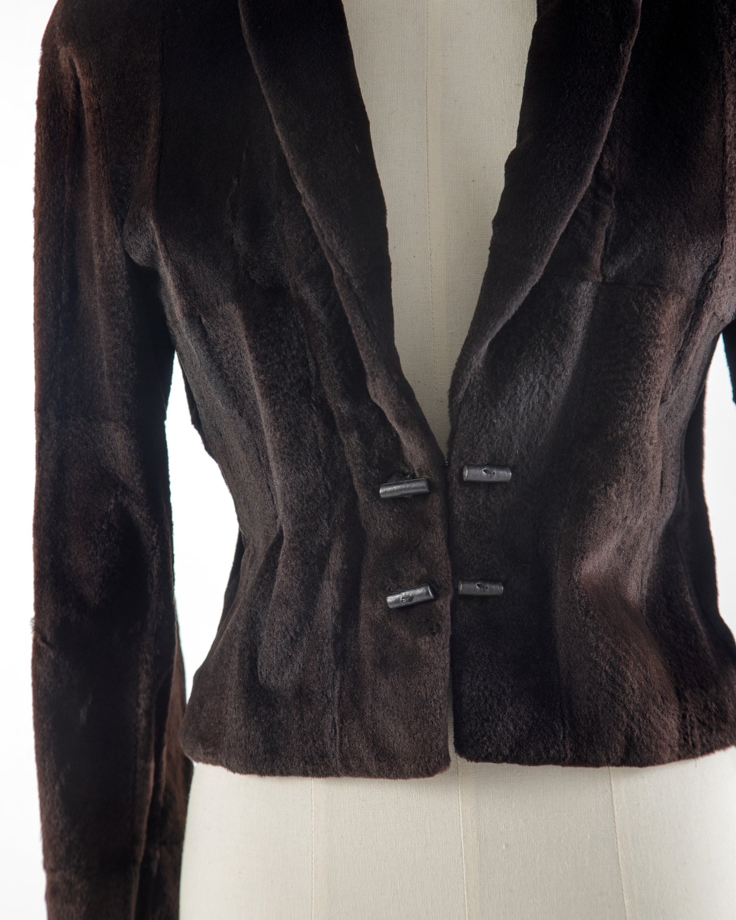 Fendi shaved mink jacket from the 2000s