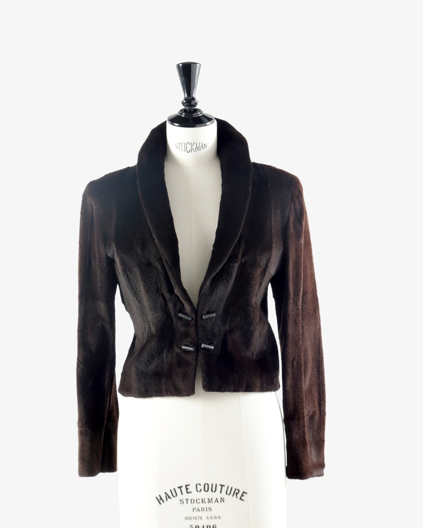 Fendi shaved mink jacket from the 2000s
