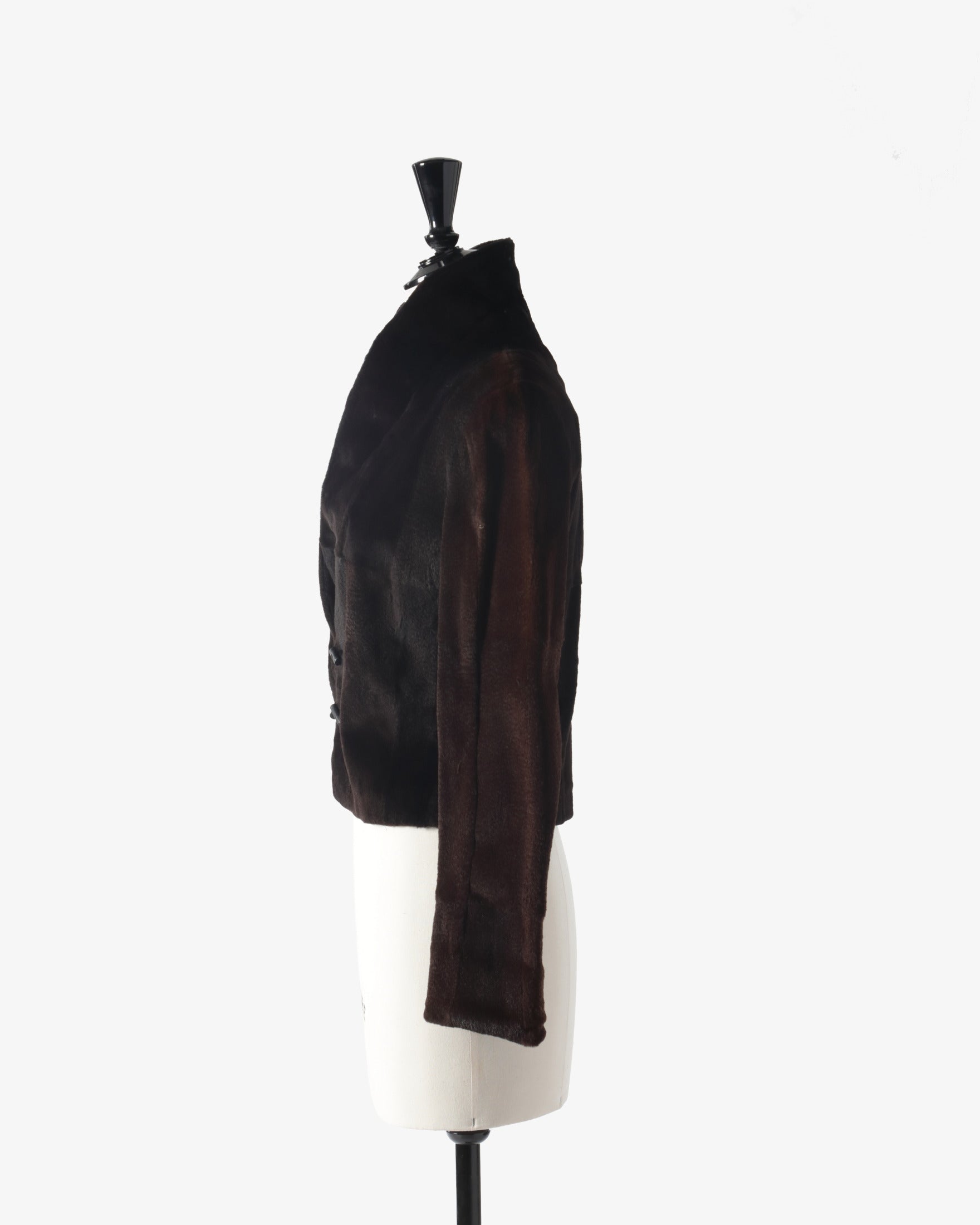 Fendi shaved mink jacket from the 2000s