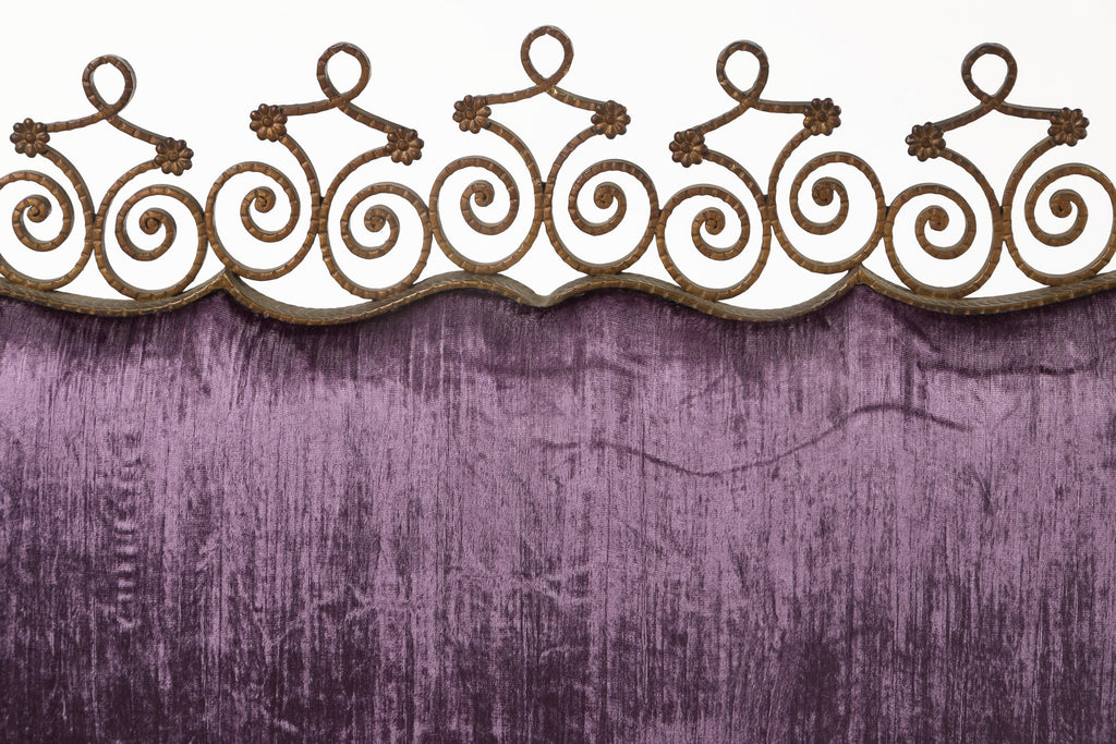 Pier Luigi Colli wrought iron bench from the 1950s