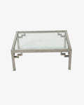70's steel living room table