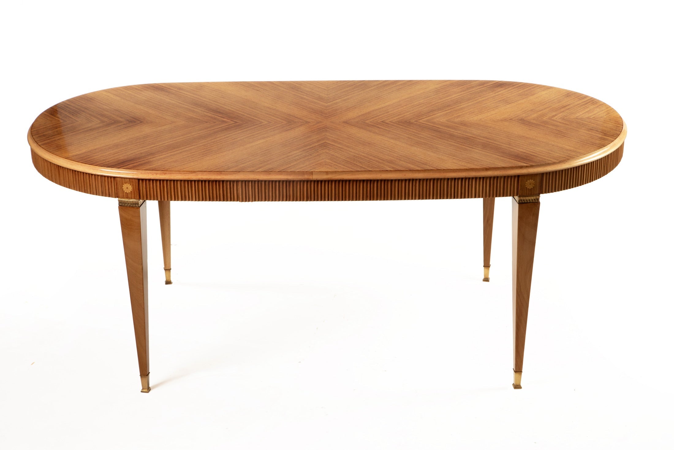 Paolo Buffa blond maple table from the 1950s