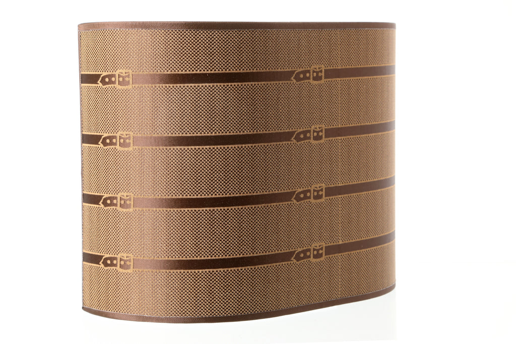 Pair of Roberta di Camerino fabric lampshades