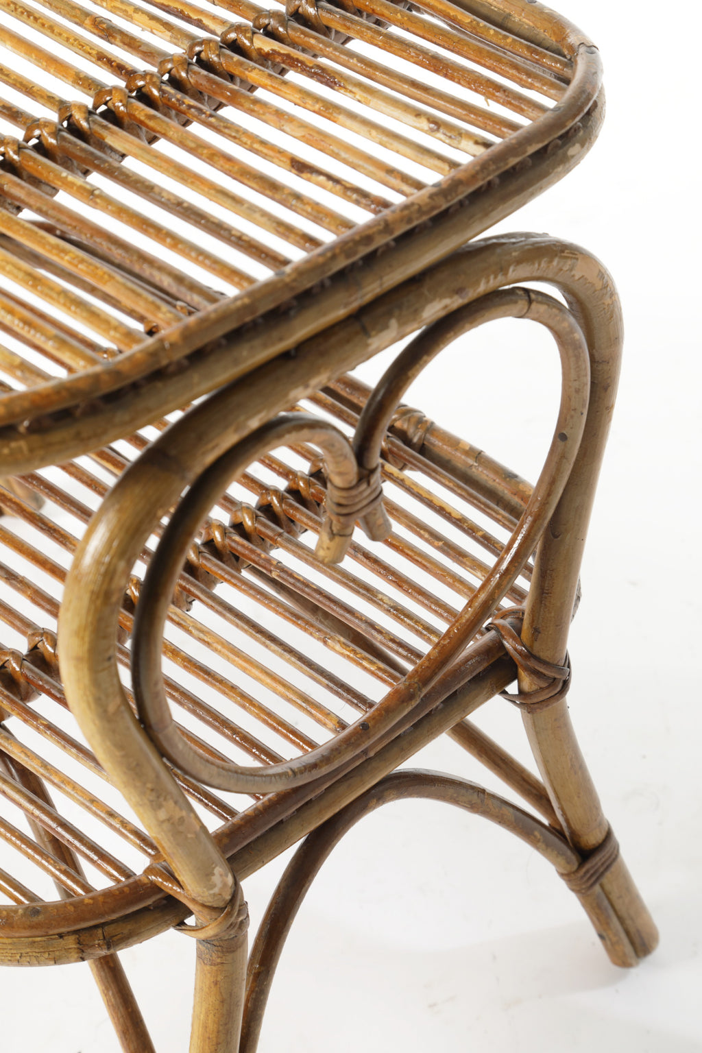 Tavolino in bamboo anni 60