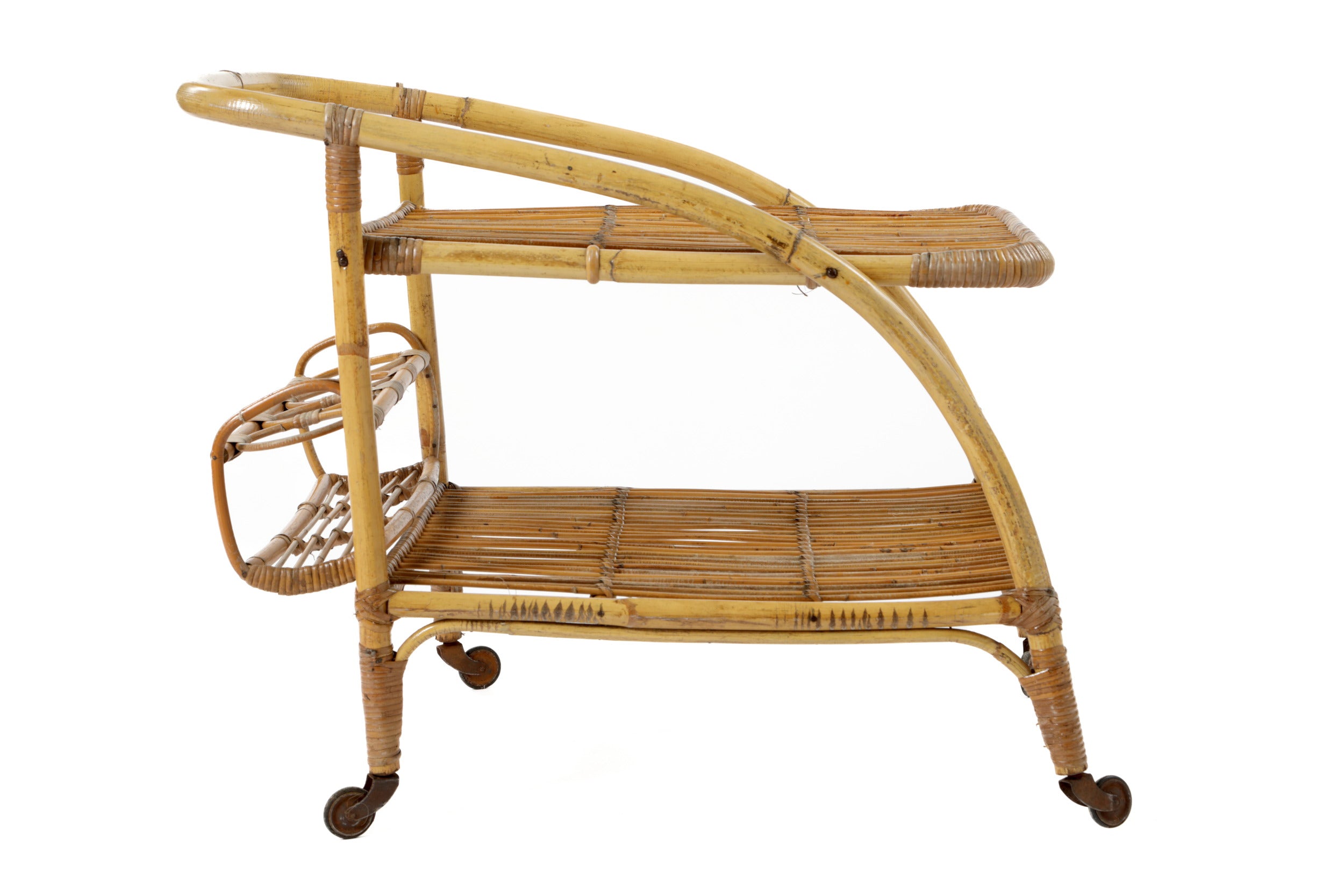 bamboo trolley from the 70s