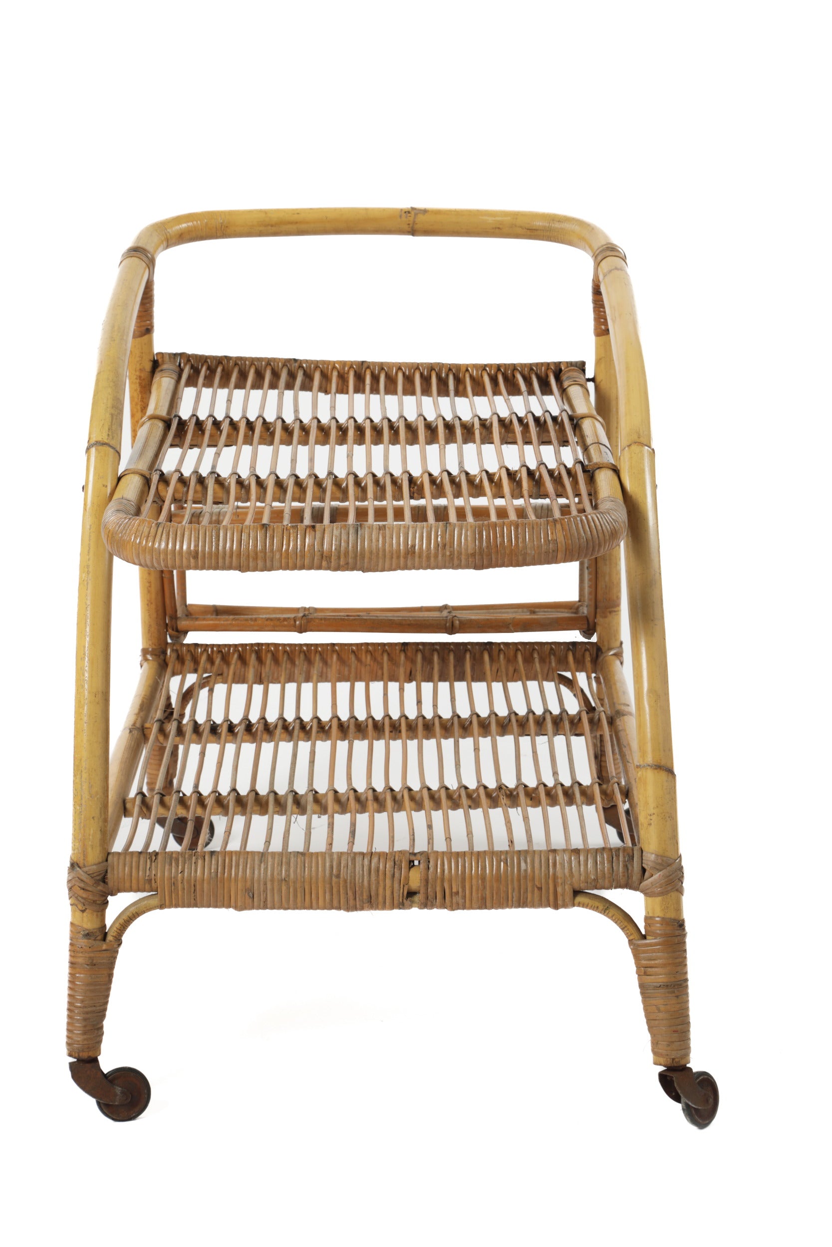 bamboo trolley from the 70s