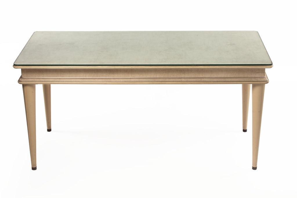 Umberto Mascagni table from the 50s in ivory skai