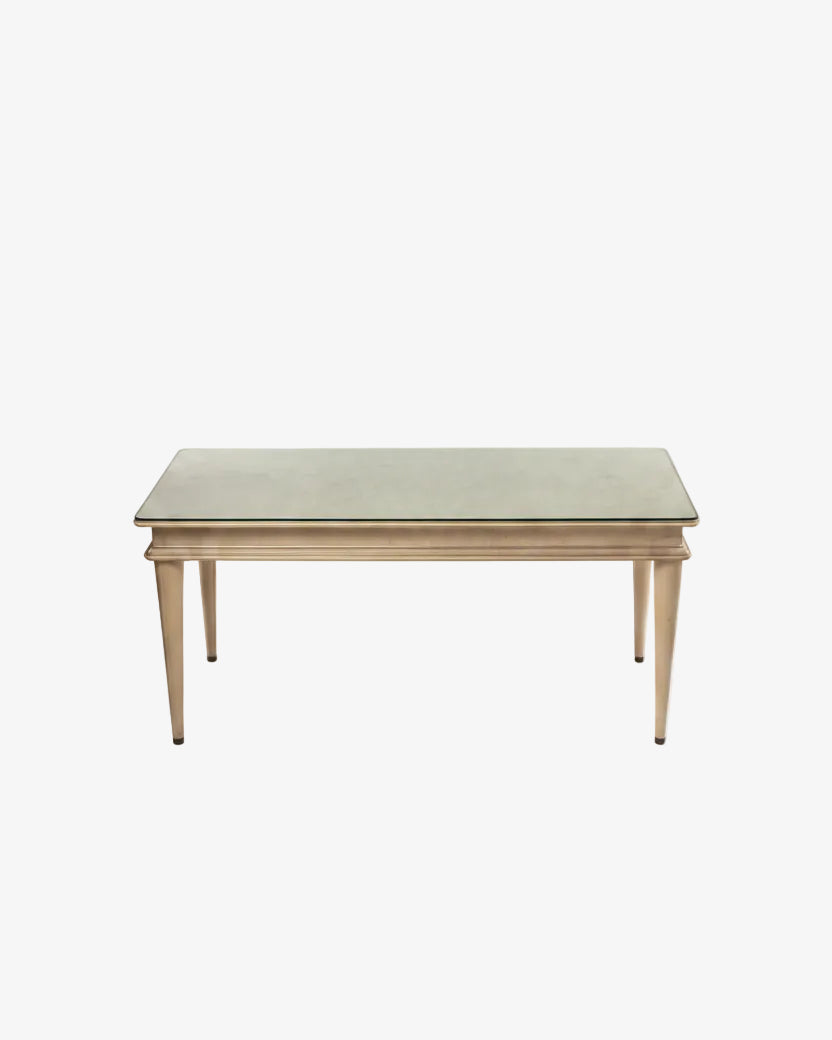 Umberto Mascagni table from the 50s in ivory skai